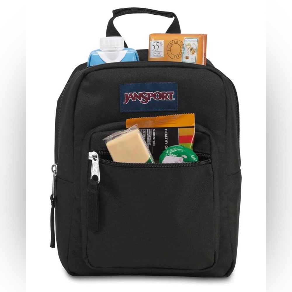 JanSport Big Break Insulated Lunch Bag -Black.  P0130